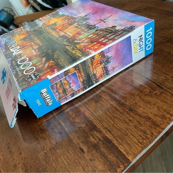 1,000 Piece Night & Day Jigsaw Puzzle- Gdansk, Poland - Picture 5 of 11